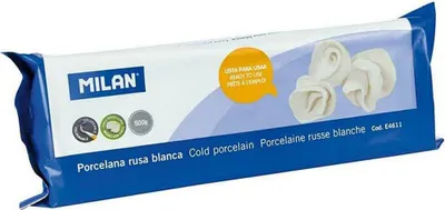 Produktbild von Russisches weißes Porzellan 500g Mailand