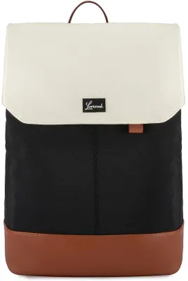 Produktbild von Wasserdichte Damen-Rucksack, Schwarz, 15,6 Zoll Laptopfach, Reise