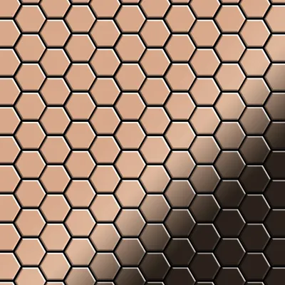 Zdjęcie produktu dla ALLOY Honey-CM Metalowa mozaika z miedzi walcowana miedziana 0,92 m2