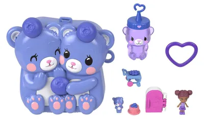 Obrázok produktu pre Polly Pocket JKC48, Zviera, 4 rok / roky, Viacfarebný, Plast