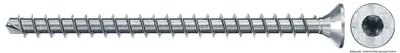 Produktbild von fischer Vollgewindeschraube PowerFull II CTF 10,0 x 180 BC 50 Senkkopf mit Innenstern TX Vollgewinde galvanisch verzinkt, blau passiviert, 50 Stück