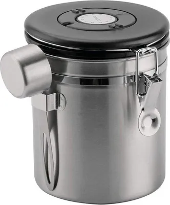 Produktbild von Famanu Kaffeelagerbehälter aus 18/10 Edelstahl - Silber, 250g, 500g, 750g