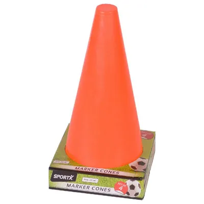Produktbild von bauern Kunststoff 22 cm orange 4 Stück