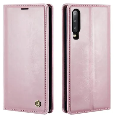 Produktbild von Handyhülle für Huawei P30 Kunstleder Klapphülle Vintage Cover Hülle RFID Schutz Case Kartenfach Farbe: Rosa