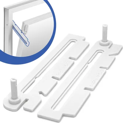 Produktbild von Kippschere Ersatzteil Set Weiß Kellerfenster passend für MEA ISO-14 Kipp E 2004-2008