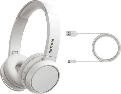 Produktbild von Philips Bluetooth On Ear Kopfhörer H4205 4000  weiß kabellos