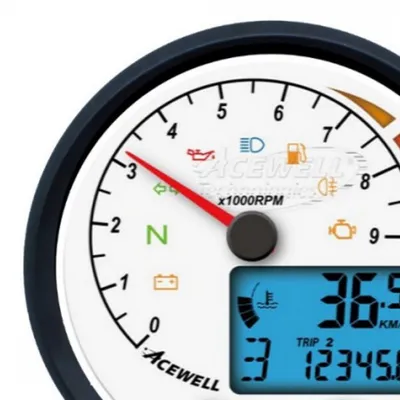 Produktbild von ACEWELL Analog DZM 15000rpm Digital Tacho