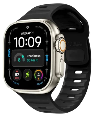 Obrázok produktu pre Remienok TECH-PROTECT SILICONE LINE, určený pre Apple Watch 8 / 9 / 10 / 11 / 12 / SE / ULTRA (44 / 45 / 46 / 49 mm), čierny