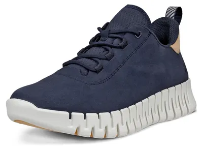 Produktbild von ECCO Damen Gruuv Sneaker, Marine Nubuk/Puder
