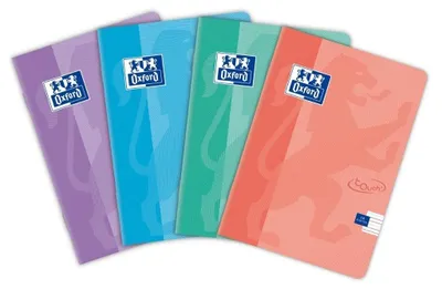 Image de Cahier A5/16K ligné Touch Pastel (10 pièces) OXFORD