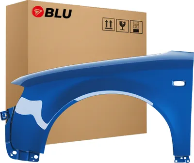 Immagine prodotto di BLU Parafango compatibile con Audi A4 B6 LZ5C Sinistra Blau MauritiusBlau OzeanBlau | 2000-2004 | Anteriore | Verniciato | Pronto per il montaggio | Acciaio