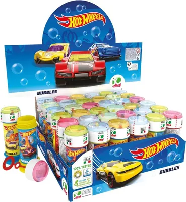 Zdjęcie produktu dla Bańki Mydlane Hot Wheels 60Ml (36Szt)