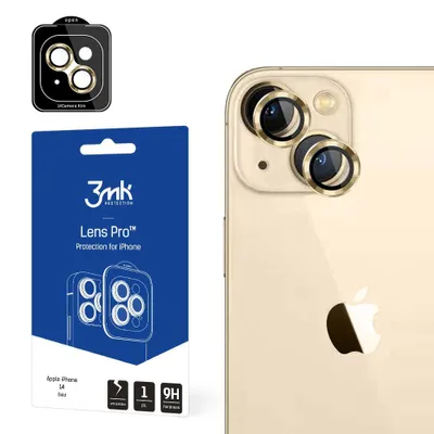 Produktbild von 3mk Hybridglas Lens Protection Pro für Apple iPhone 14 Kamera Objektiv Kameralinse 0,04mm 9H