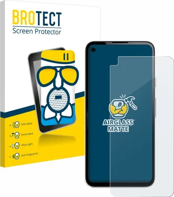 Produktbild von BROTECT Entspiegelungs Schutzglas für Google Pixel 4a Schutzfolie Panzer Folie Glas Display Schutz matt