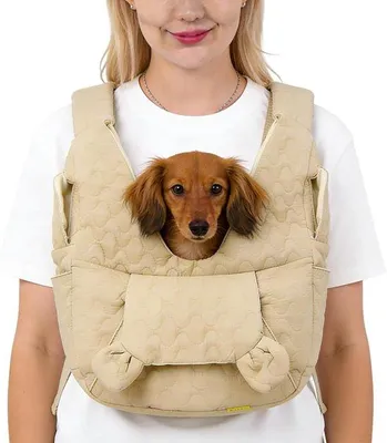 Zdjęcie produktu dla Torba dla psa, 45 × 17 × 45 cm - wykonana z miękkiego nylonu - oddychająca konstrukcja - idealna do podróży