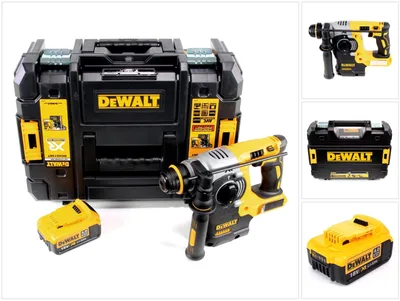 Produktbild von DeWalt DCH 273 NT Akku Kombihammer 18V 2,1J SDS-Plus Brushless + 1x Akku 4,0Ah + TSTAK - ohne Ladegerät