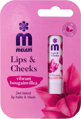 Produktbild von Getönter Lippen- & Wangenbalsam mit Bougainvillea-Farbton