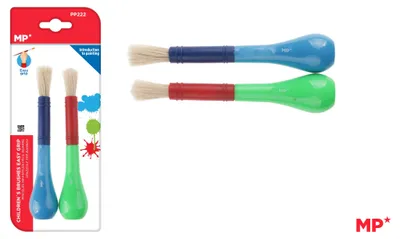 Obrázok produktu pre Detské štetce Easy Grip, 2 ks