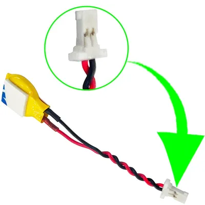 Produktbild von RTC ML1220 BIOS Batterie CMOS Knopfzelle Akku Battery mit Steckerkabel für HP ProBook 440 G6 7DB96EA, 440 G6 5TK02EA, 455 G6 6EC90ES, 455 G6 6MR74ES