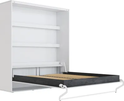 Produktbild von Schrankbett 180x200 Vertikal M3 Tiefe 55cm Weiss