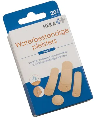 Produktbild von Heka wasserfestes Pflaster (20 Stück)