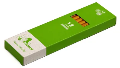Produktbild von Jolly 3000-0315 Supersticks Buntstifte Kinderfest, dunkelgelb (12er Pack)