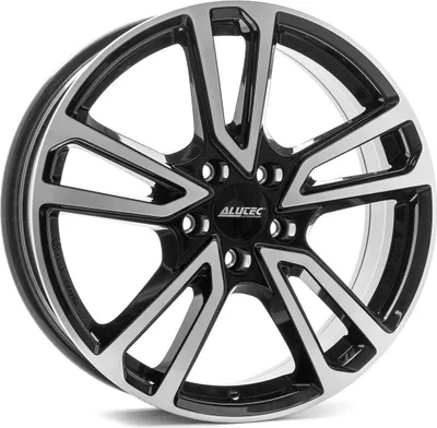Zdjęcie produktu dla 19-calowa obręcz aluminiowa ALUTEC Tormenta 19" 8" 5x112 PCD ET45 57.10mm Matowa, czarna, przód polerowany
