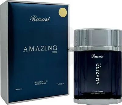 Zdjęcie produktu dla Rasasi Amazing Blue woda toaletowa dla mężczyzn 100 ml