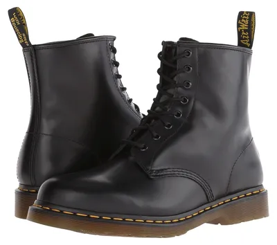 Produktbild von Dr. Martens Jungen Dr 1460 Smooth 11822006 Bovver Boots, Schwarz, 43 EU