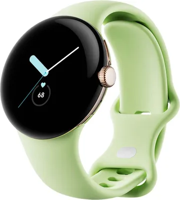 Image de Bracelet Google Pixel Watch Active Silicone Taille S+L Jaune Google