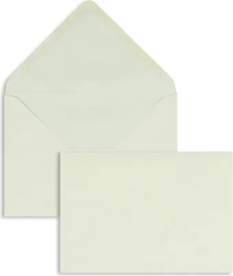Produktbild von Briefumschläge C6 100g/qm gummiert VE=100 Stück ivory
