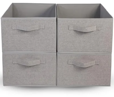Productafbeelding van Elzusha - 4 Stuks Kleding Lade Organizers - Vouwbare Opbergdozen voor Kleding en Speelgoed