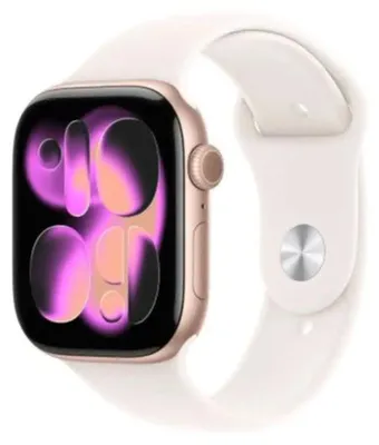 Zdjęcie produktu dla Apple Watch Series 11 , OLED, Ekran dotykowy, 64 GB, Wi-Fi, GPS, 37,8 g