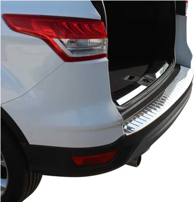 Produktbild von OMAC  Ladekantenschutz für Ford Kuga 2012-2019 Stoßstangen Edelstahl Abkantung Chrom