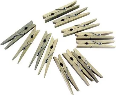 Obrázok produktu pre kolieska na bielizeň 24 ks, 1,3 x 7 x 0,9
