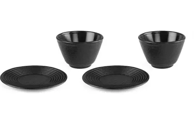 Immagine prodotto di Orbegozo SET TAZAS TTH, Set, 0,12 l, Nero, Ghisa, Tazza, Tè
