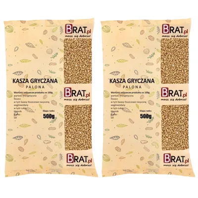 Image de Gruaux de sarrasin grillés 1kg (2x500g)
