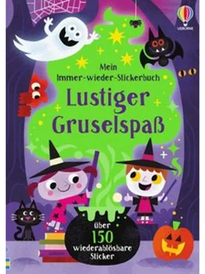 Image de Mein Immer-wieder-Stickerbuch: Lustiger Gruselspaß