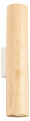 Image de Applique LINO 2xGU10 10W bois/acier 30x8x6cm Sollux Lighting