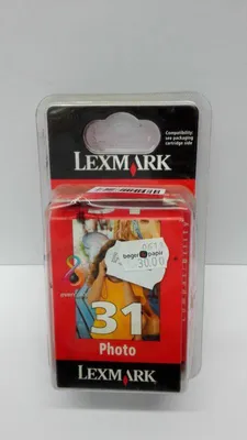 Produktbild von Lexmark 31 Fototintenpatrone, Foto Farbpatrone für X-365 Series