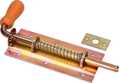 Obrázok produktu pre KOTARBAU® Dverová skrutka 250 mm Univerzálna skrutka pre pravé a ľavé dvere Skrutkovacia skrutka Posuvná skrutka Zámková skrutka Žltá pozinkovaná