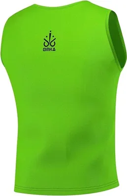 Produktbild von OMKA Leibchen Trainingsleibchen Markierungshemd Kinder Erwachsene, Farbe:Grün, Bibs:Mini (S)