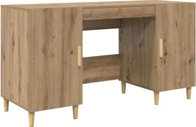 Obrázek produktu pro vidaXL Artisan dubový stůl 140 x 50 x 75 cm materiál na bázi dřeva