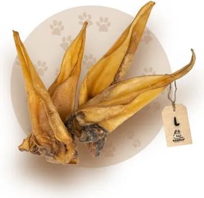 Produktbild von WTS Hundesnack - Rinderohren L - 25 Stück