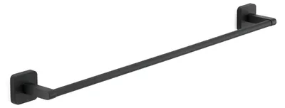 Immagine prodotto di Portasalviette 60 cm nero opaco da muro | Tahiti