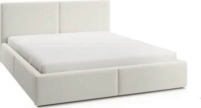 Produktbild von FEDVE Polsterbett Doppelbett Toreira Slim Schlafzimmer Bett Bettkasten 180x200 cm Creme (Anthology 01)