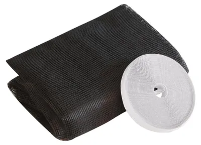 Produktbild von Windhager 03499, Bausatz zur Montage von Fensterschirmen, Anthrazit, 130 x 150 mm