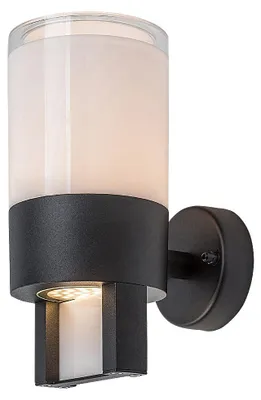 Image de Rabalux 77130 Lampes murales extérieures Leitha LED 12 aluminium plastique noir