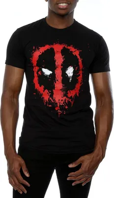 Produktbild von Deadpool - T-Shirt für Herren BI1007 (M) (Schwarz)