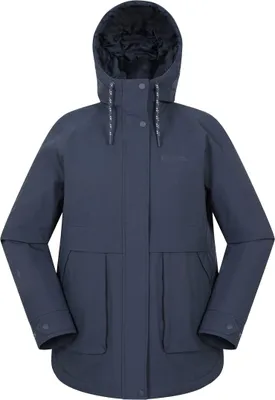 Obrázek produktu pro Mountain Warehouse - Dámská prošívaná bunda "Chestnut", nepromokavá MW4601 (40 CZ) (Navy)
